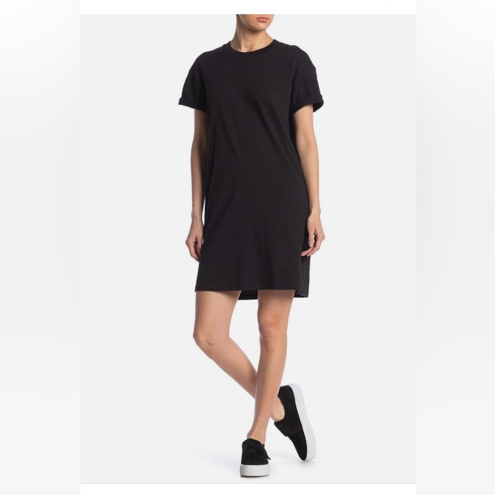 Madewell Black T-shirt Dress